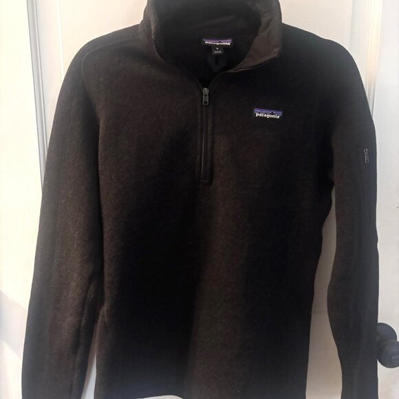 Like New Patagonia Women’s Better Sweater Quarter Zip (Charcoal Grey ) – Size M - Picture 1 of 1